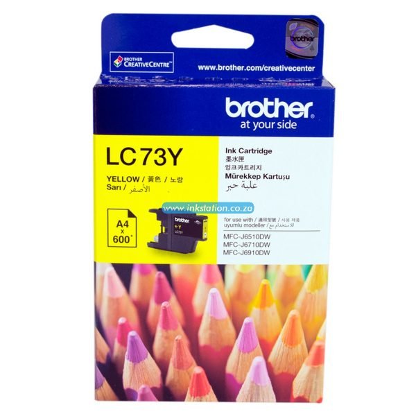 Brother LC73Y ink cartridge, buy brother inks in kenya, shop Brother in kenya, LC73Y
