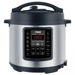 Smart Electric Pressure Cooker, 6L, Stainless Steel & Black