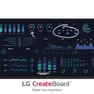 Buytec Online Shop LG CreateBoard™ TR3DJ-B Series 86'' IPS UHD IR Multi Touch Interactive Whiteboard with Embedded Writing Software and Built-in Front Speakers