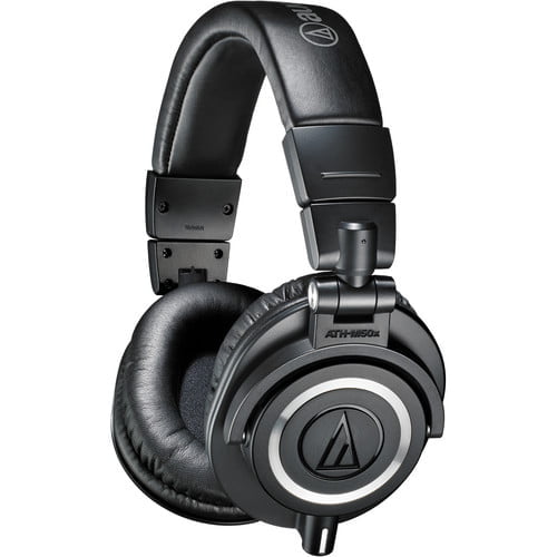 Image of Audio-Technica ATH-M50x wired headphones
