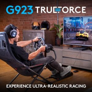 Logitech G923 Trueforce Sim Racing Wheel and Pedals