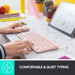 Logitech K380 Rose Pink Keyboard