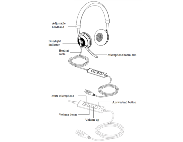 VT8200 UC Headset