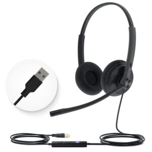 Yealink UH34 USB Wired Dual Headset
