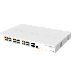 MikroTik (CRS328-24P-4S+RM) 24 Port Gigabit Ethernet Switch