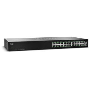 Cisco SG100-24 24-Port Unmanaged Rack Mount Switch