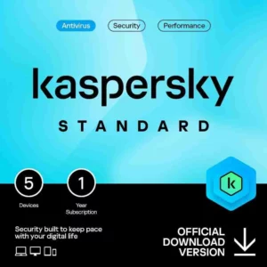 Kaspersky Standard Anti-Virus 2024 5 Devices 1 Year