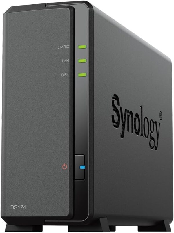 Synology DiskStation DS124 1-Bay NAS Enclosure Unit