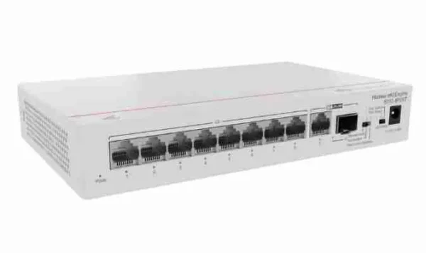 Huawei Switch S110-8P2ST 8*GE ports (124W PoE+, 1*GE SFP port, 1*GE port, AC power, power adapter)