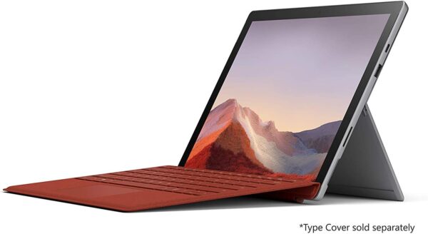 Microsoft Surface Pro 7+ Intel Core i7 11th Gen, 16GB Ram, 256GB SSD, Windows 10 pro, 12.3”, Platinum, 1 Year warranty