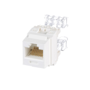 Panduit NK688MAW UTP RJ45 Cat 6 Punchdown Keystone Jack Module, AW