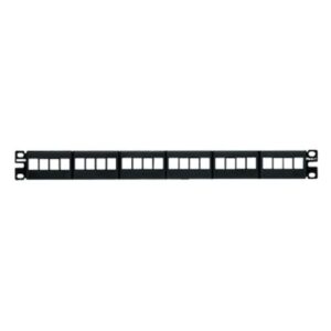 Panduit NKFP24Y Category-6 24-Port Flat Modular Patch Panel