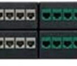 Panduit NKFP48Y Category-6 48-Port Flat Modular Patch Panel, Black