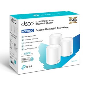 TP-Link Deco X50 AX3000 Whole Home Mesh WiFi 6 System