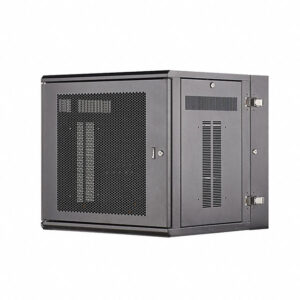 Panduit PZWMC12P Wall Mount Cabinet, 12RU, 25" Depth, Perforated Door