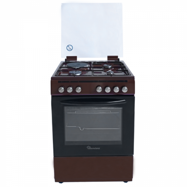 Ramtons 3G+1E 60X60 BLACK COOKER