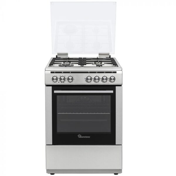 Ramtons RF/497 4GAS 60X60 STAINLESS STEEL COOKER