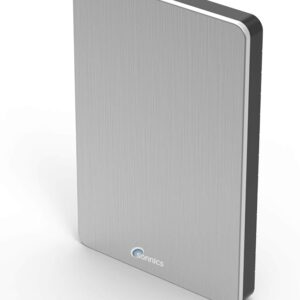 Sonnics 500GB Silver External Portable Hard drive