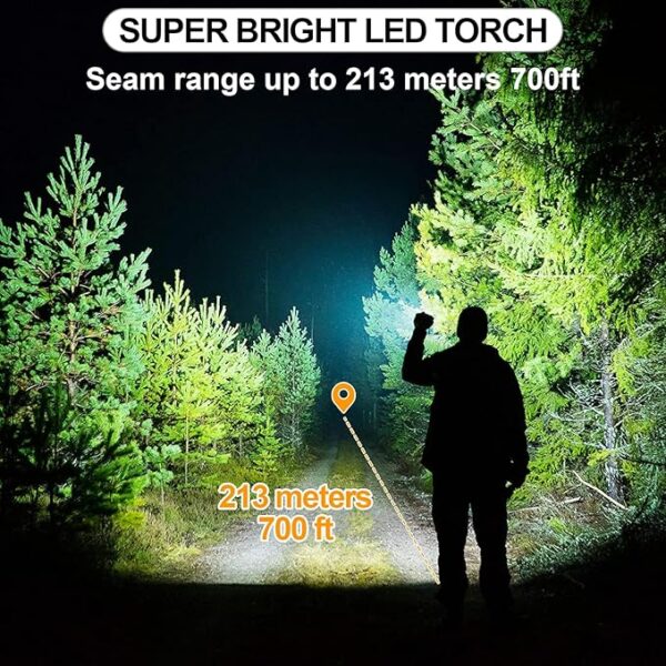 Spurtar 7-Mode Solar Torch