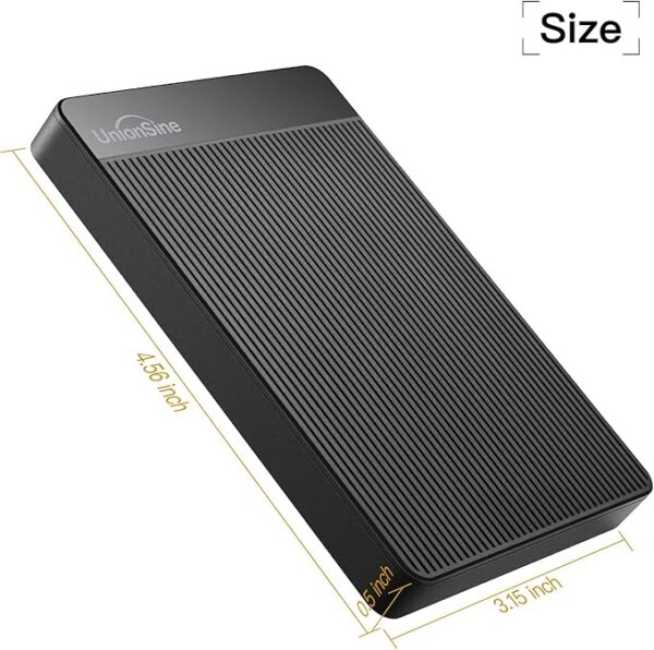 UnionSine HD2510 500GB USB 3.0 Ultra Slim Portable External Hard Drive