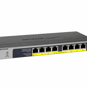NETGEAR GS108PP-100EUS 8-Port Gigabit Ethernet Unmanaged PoE+ Switch FlexPoE 123W Network Switch