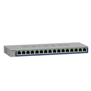 NETGEAR GS116-300UKS 16-Port Gigabit Ethernet Unmanaged Desktop Network Switch