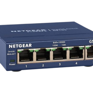 NETGEAR GS105UK 5-Port Gigabit Ethernet Unmanaged Network Switch