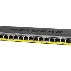 NETGEAR GS116LP-100EUS 16-Port Gigabit Ethernet Unmanaged PoE+ Switch FlexPoE 76W Network Switch