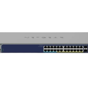 Netgear GS728TP 28-Port Gigabit Smart Switch 16 PoE 8 PoE+ 4 SFP Ports 192W Network Switch