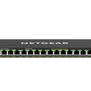 NETGEAR GS316EP-100UKS 16-Port Gigabit Ethernet Plus Smart Managed PoE+ Switch Network Switch