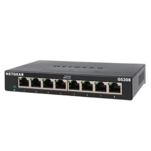 NETGEAR GS308-300UKS 8-Port Gigabit Ethernet Unmanaged Network Switch