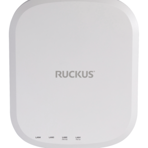 RUCKUS H670 Wi-Fi 7 Tri-Band Wall Multigigabit Switch Access Point BeamFlex+ 5GbE + 4x 2.5GbE Ethernet Ports PoE In/Out Dual IoT Radios Wireless Access Point (901-H670-XX00)